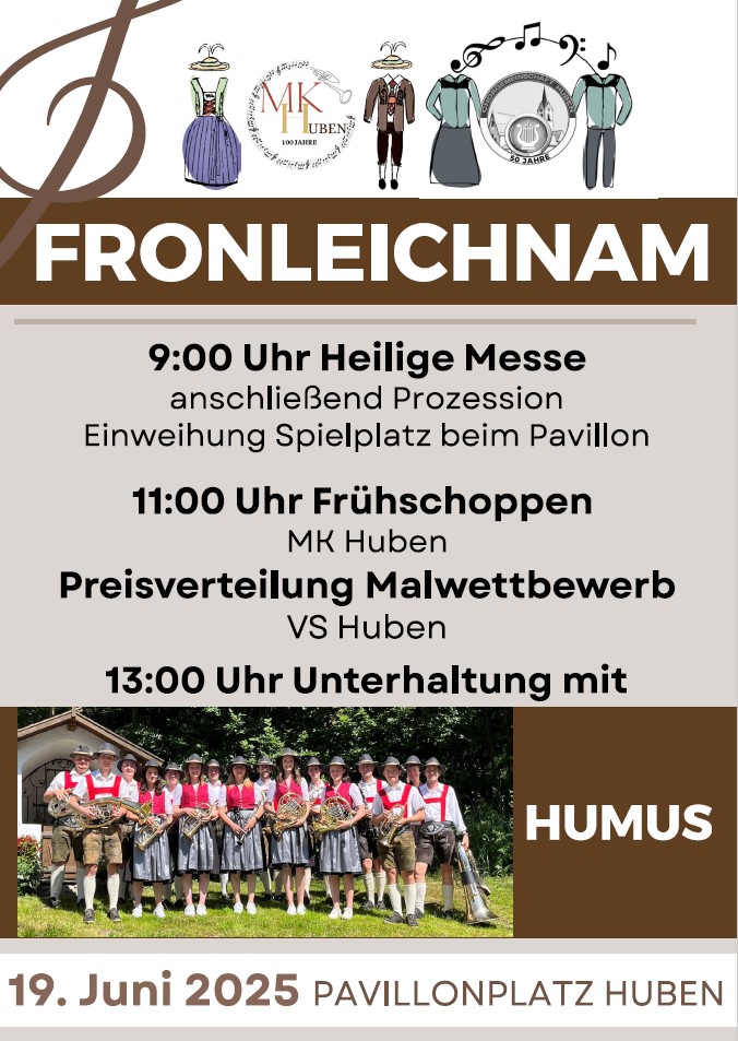 Fronleichnam - MK Huben
